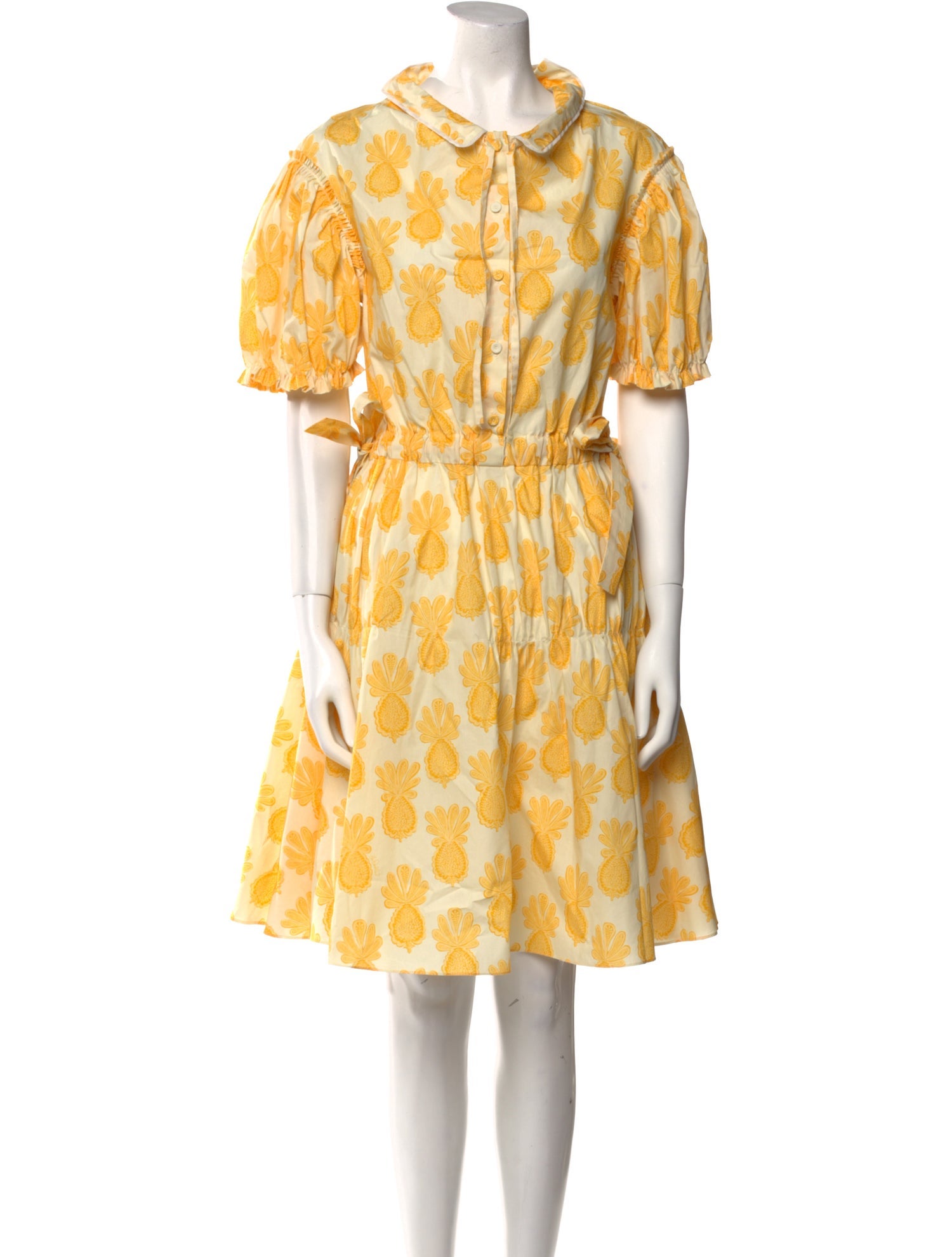 La DoubleJ Floral Print Knee-Length Dress