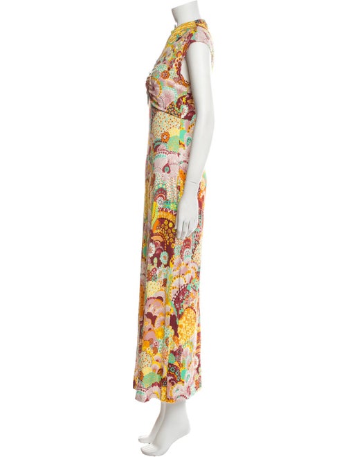 La DoubleJ Floral Print Long Dress