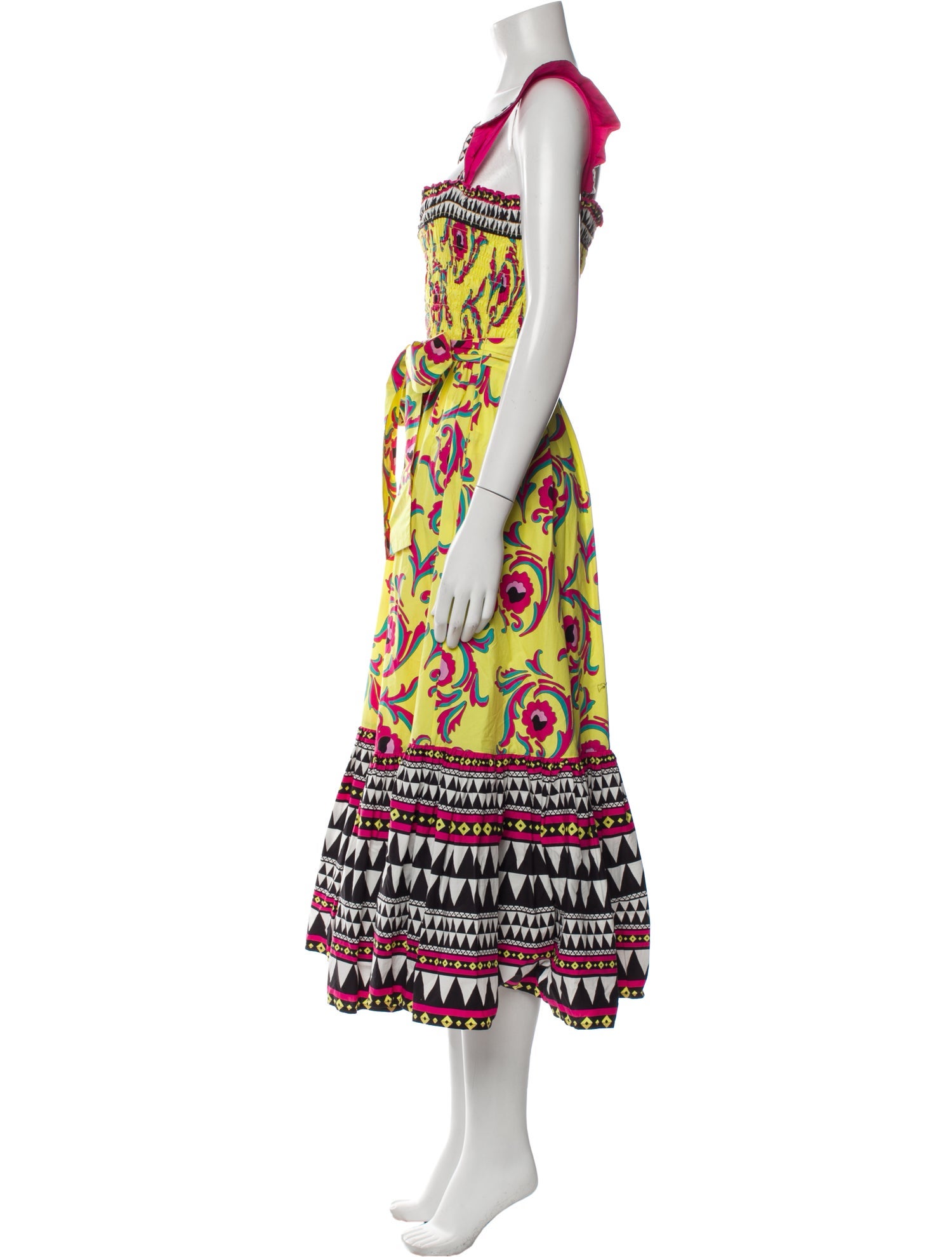 La DoubleJ Printed Long Dress