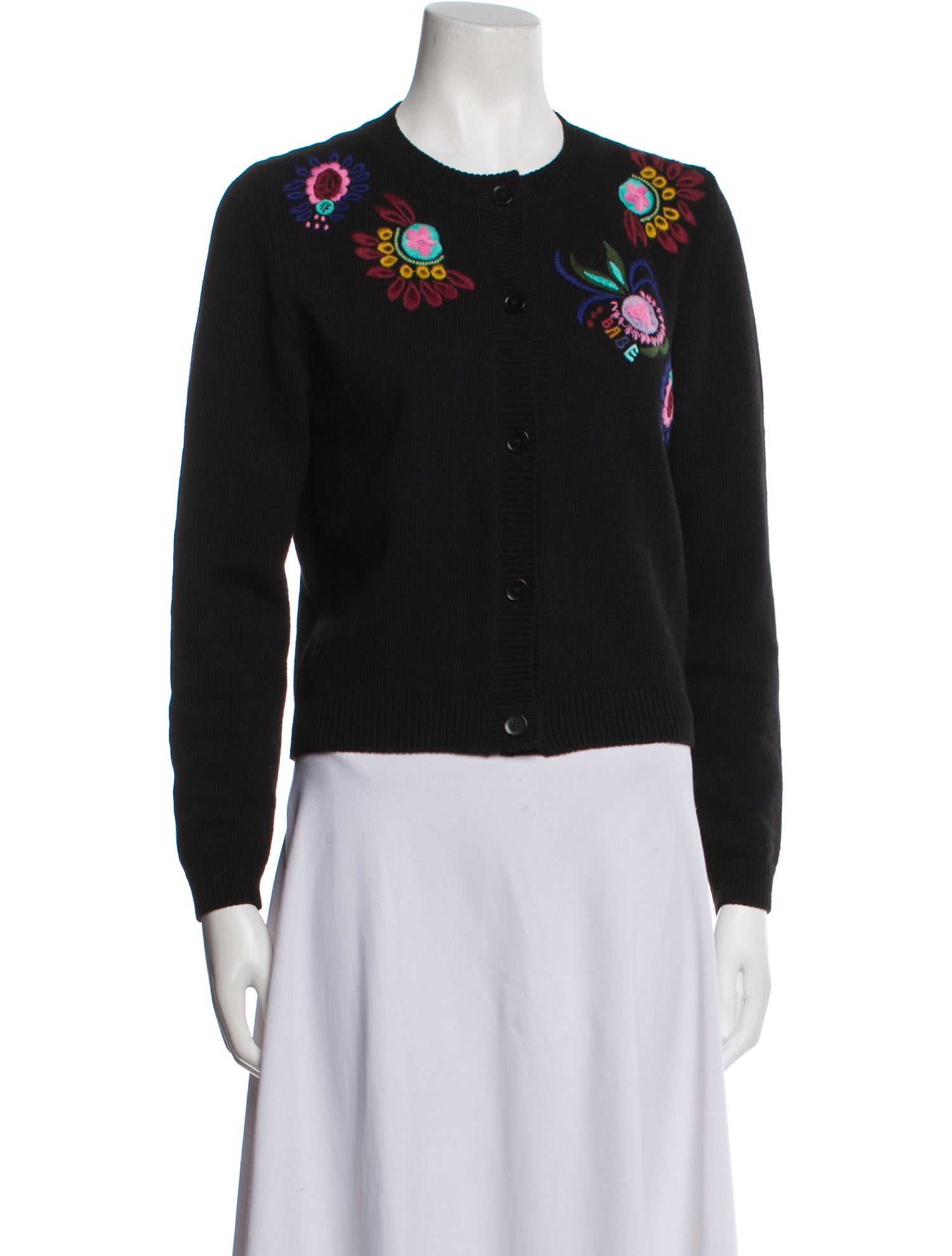 La DoubleJ Printed Scoop Neck Sweater