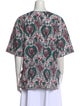La DoubleJ Printed Crew Neck Blouse