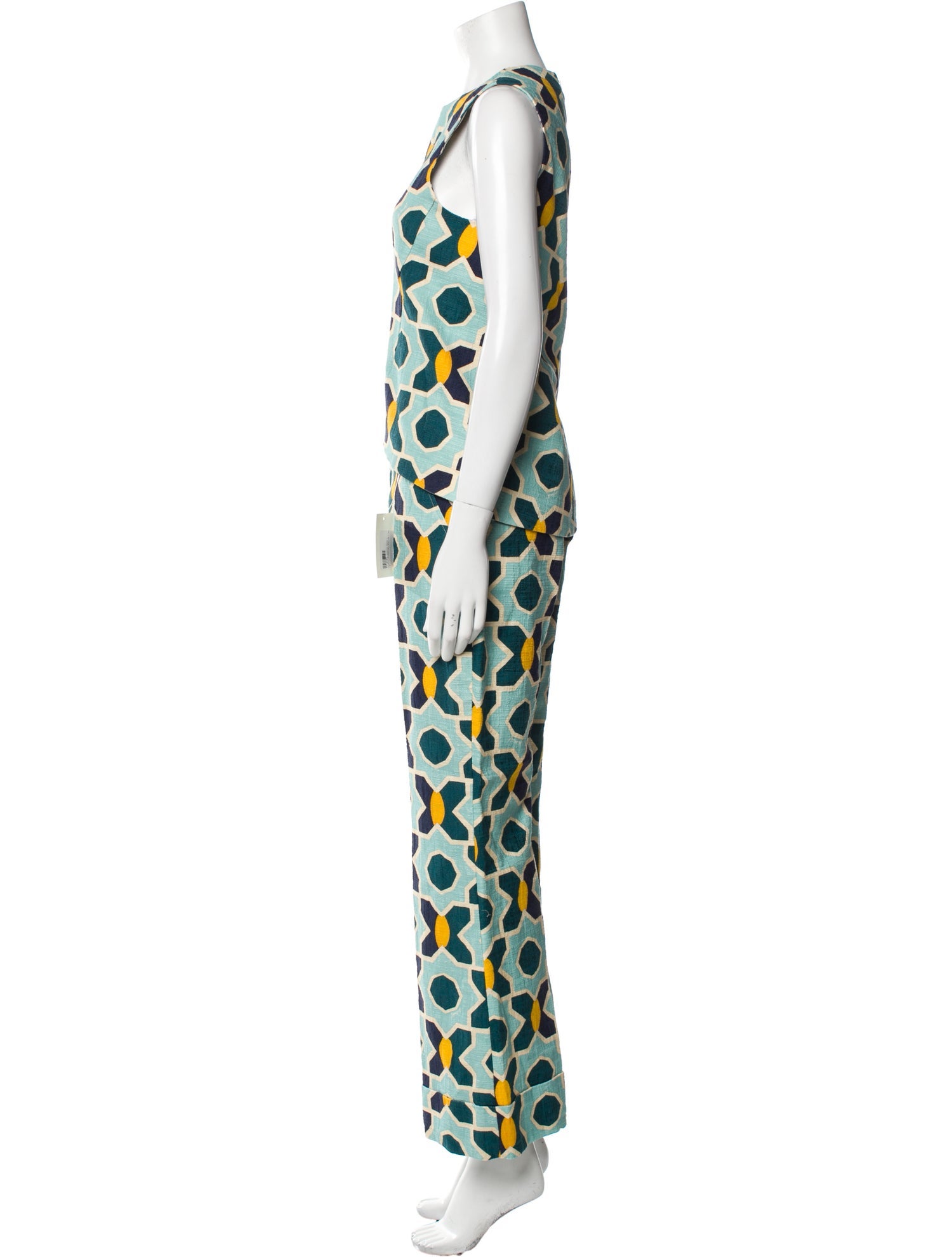 La DoubleJ Printed Pant Set w/ Tags