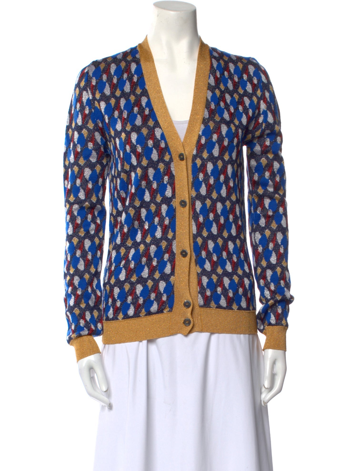 La DoubleJ Wool Printed Sweater