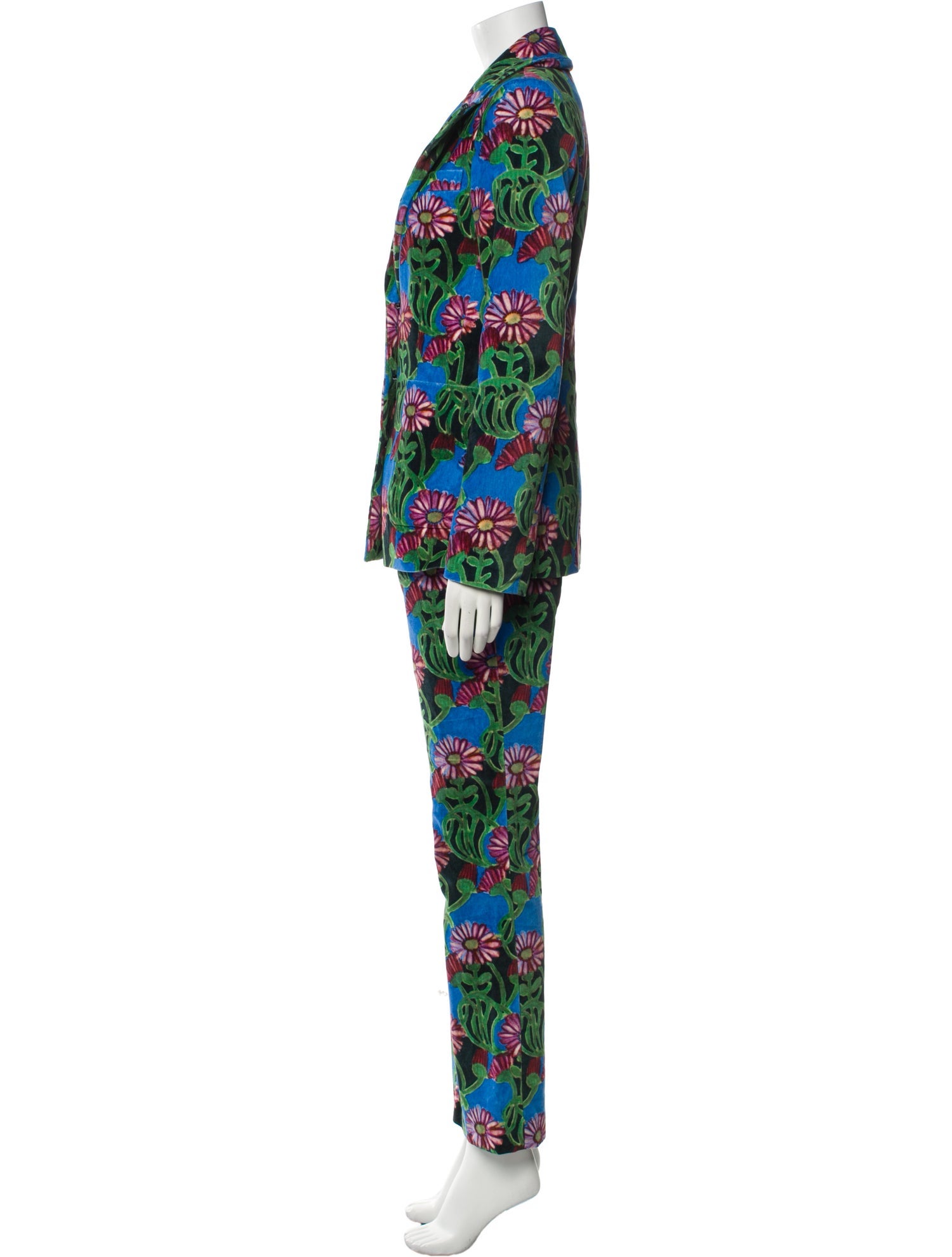 La DoubleJ Floral Print Pantsuit