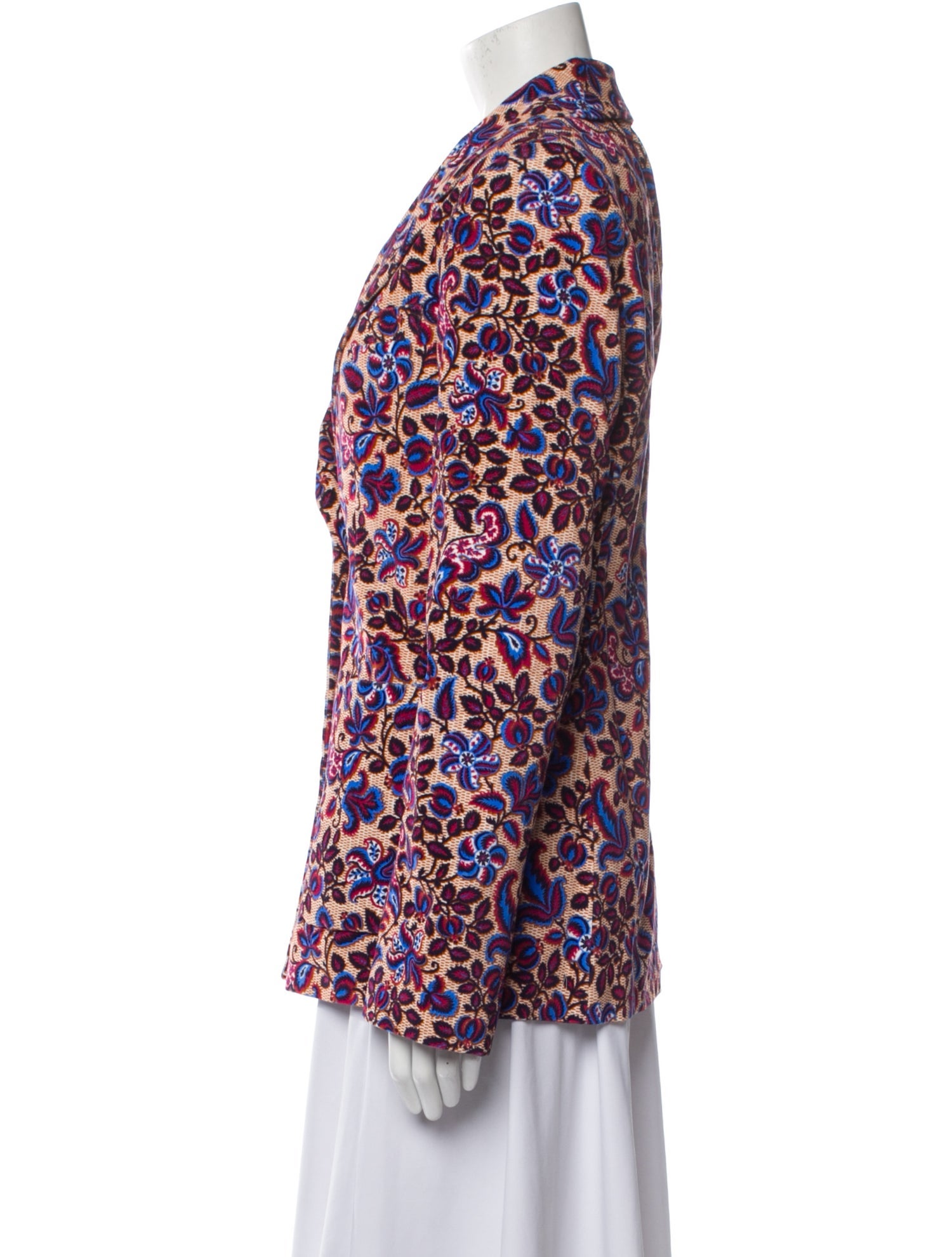 La DoubleJ Floral Print Blazer