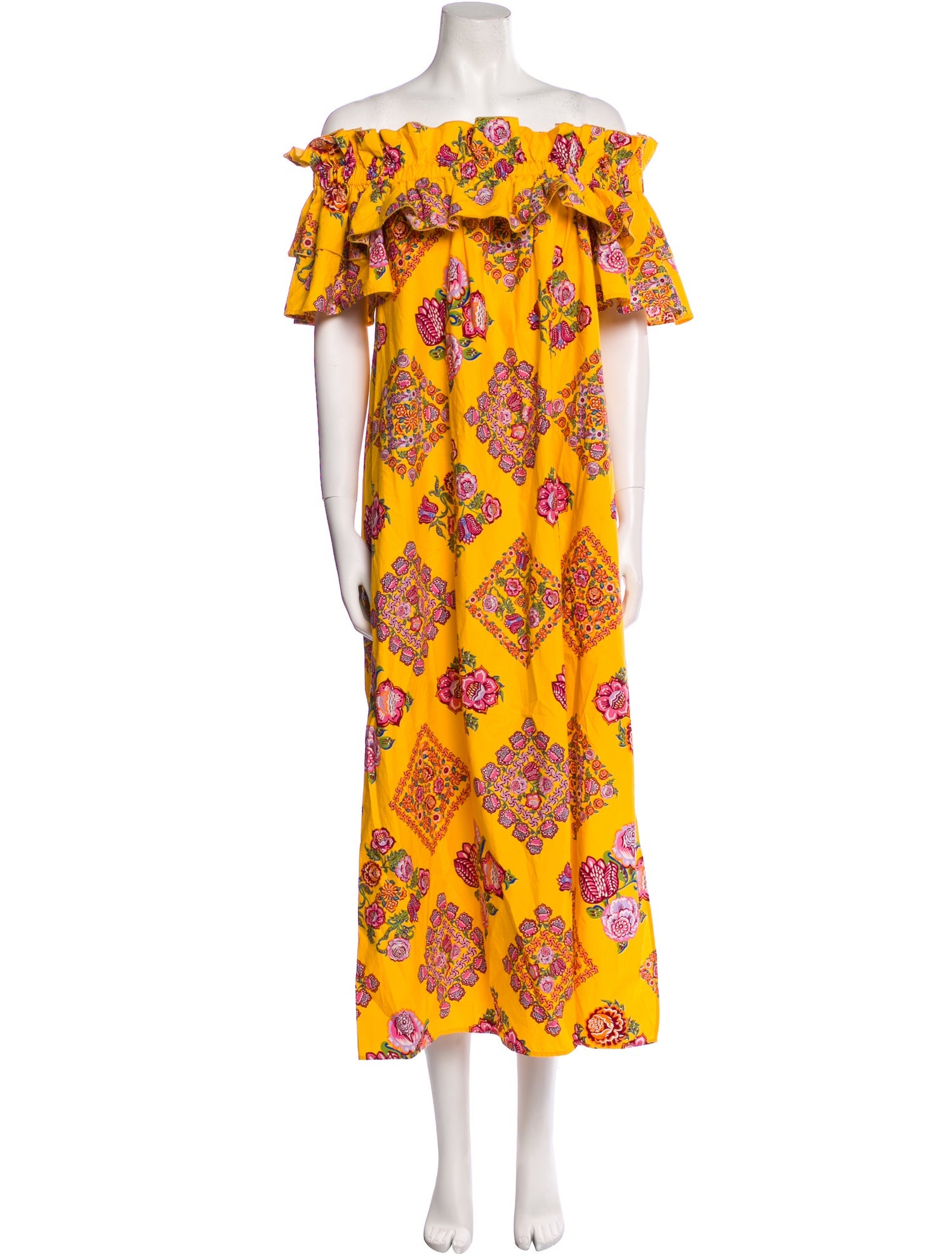 La DoubleJ Printed Long Dress