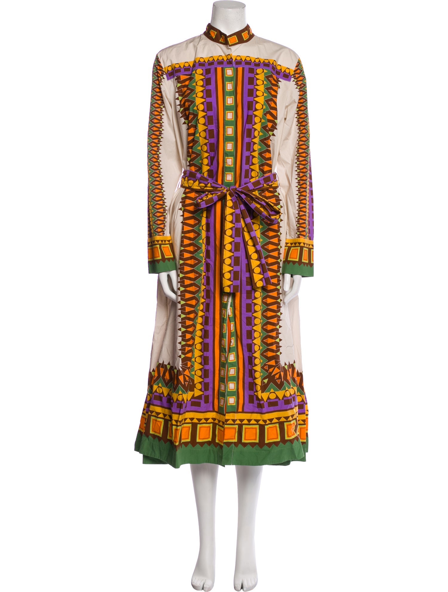 La DoubleJ Printed Midi Length Dress