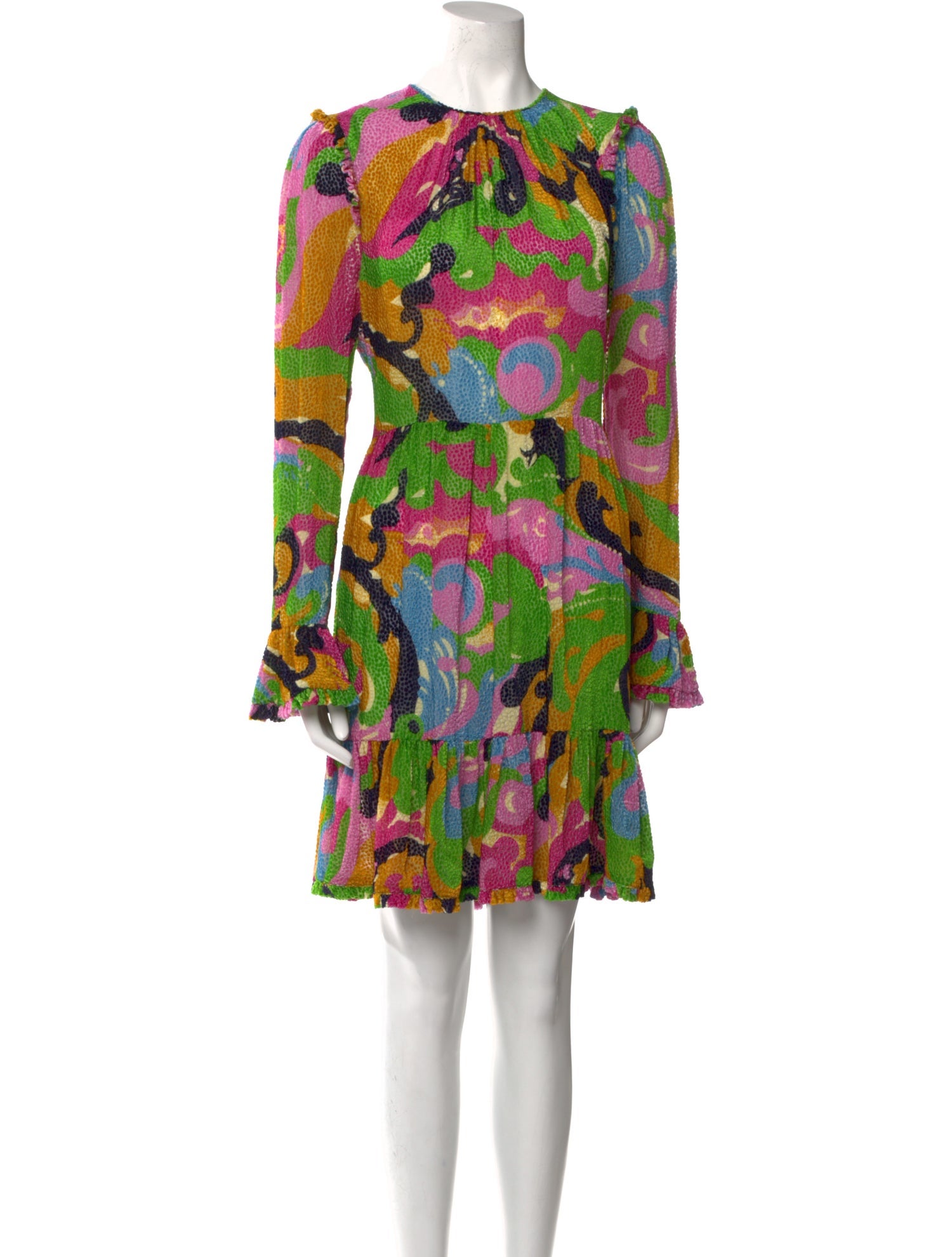 La DoubleJ Printed Knee-Length Dress w/ Tags