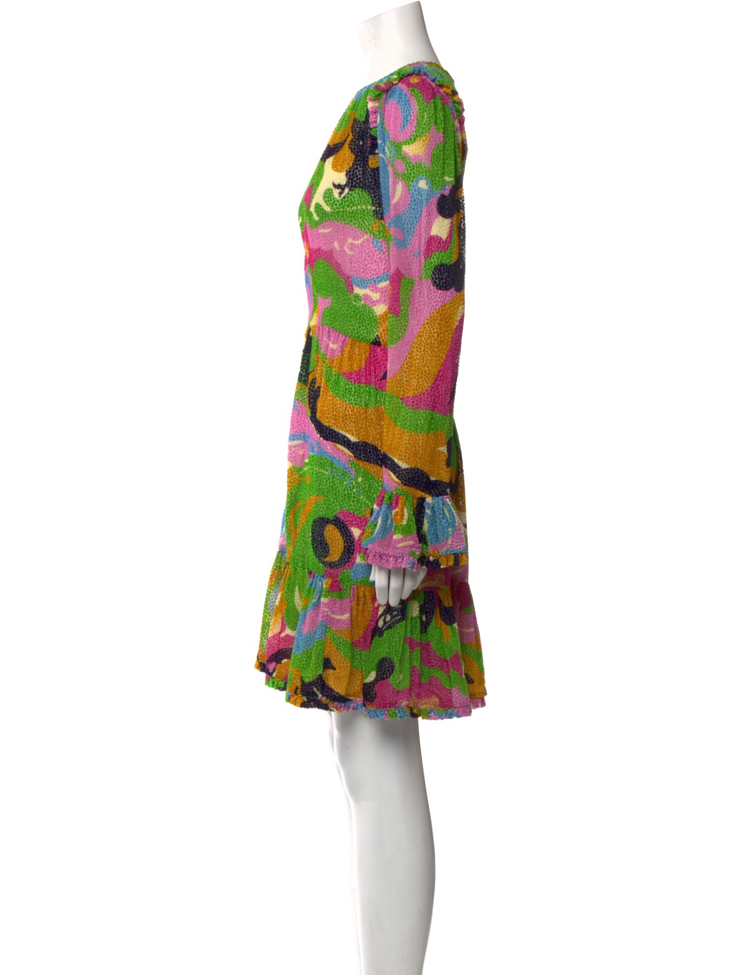 La DoubleJ Printed Knee-Length Dress w/ Tags