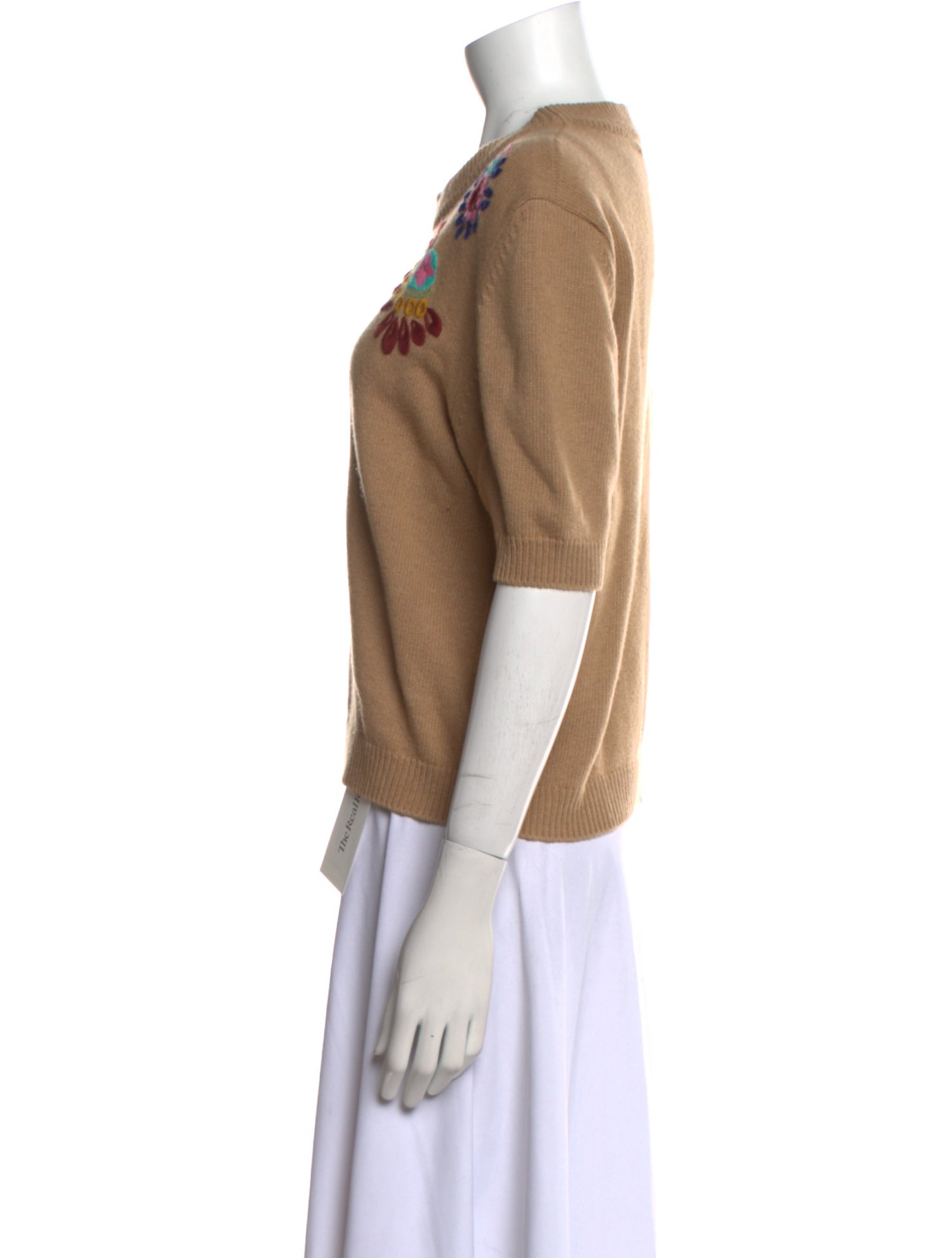 La DoubleJ Wool Graphic Print Sweater