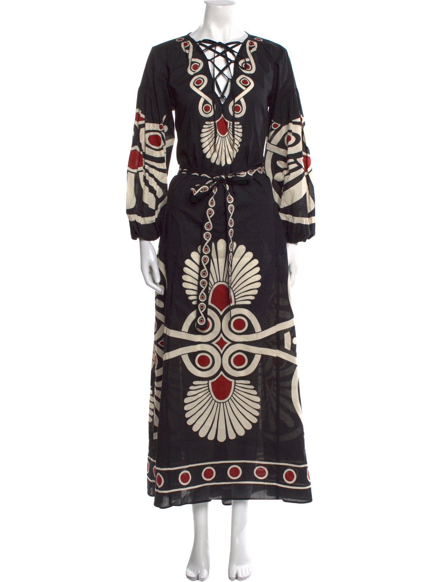 La DoubleJ Printed Long Dress