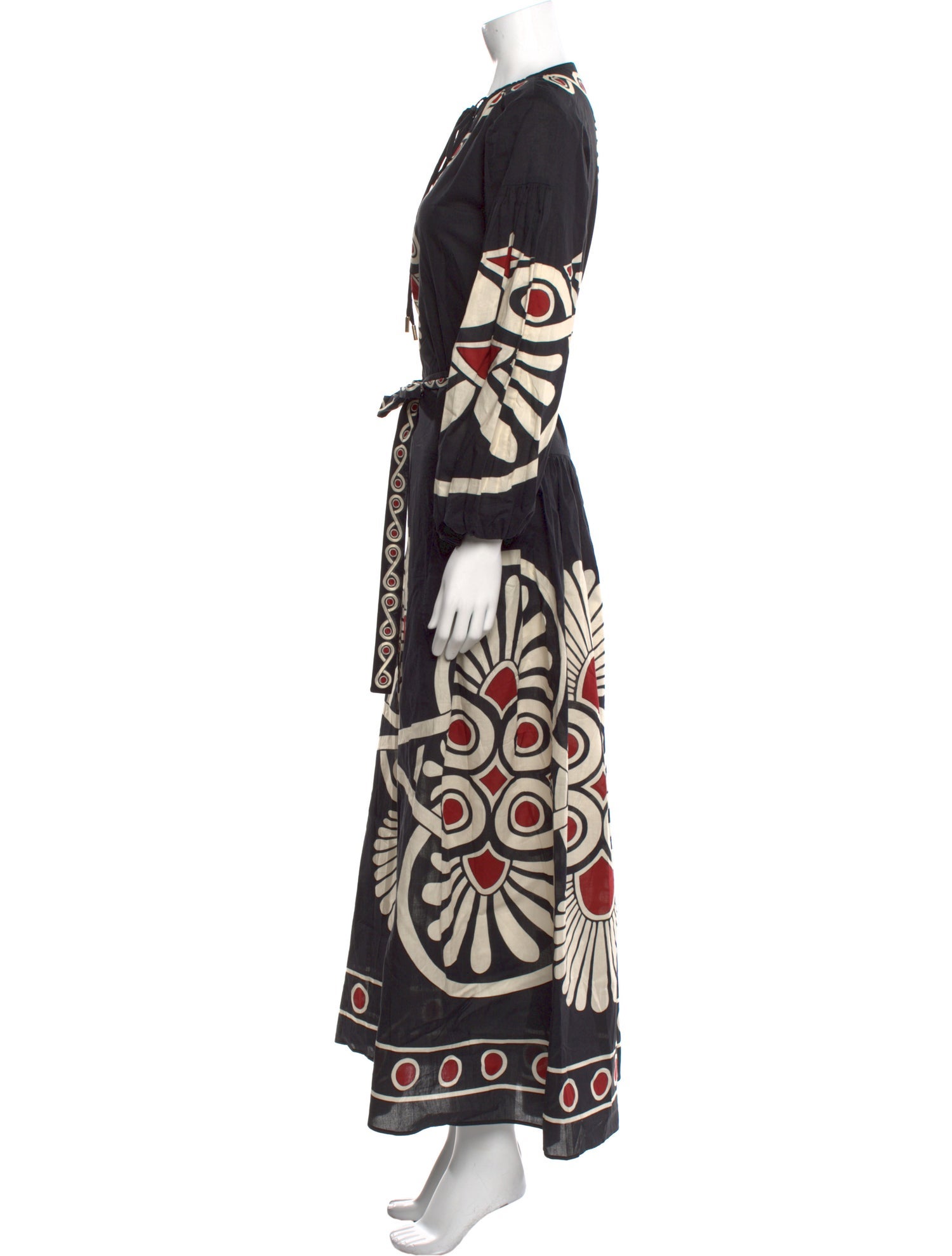 La DoubleJ Printed Long Dress
