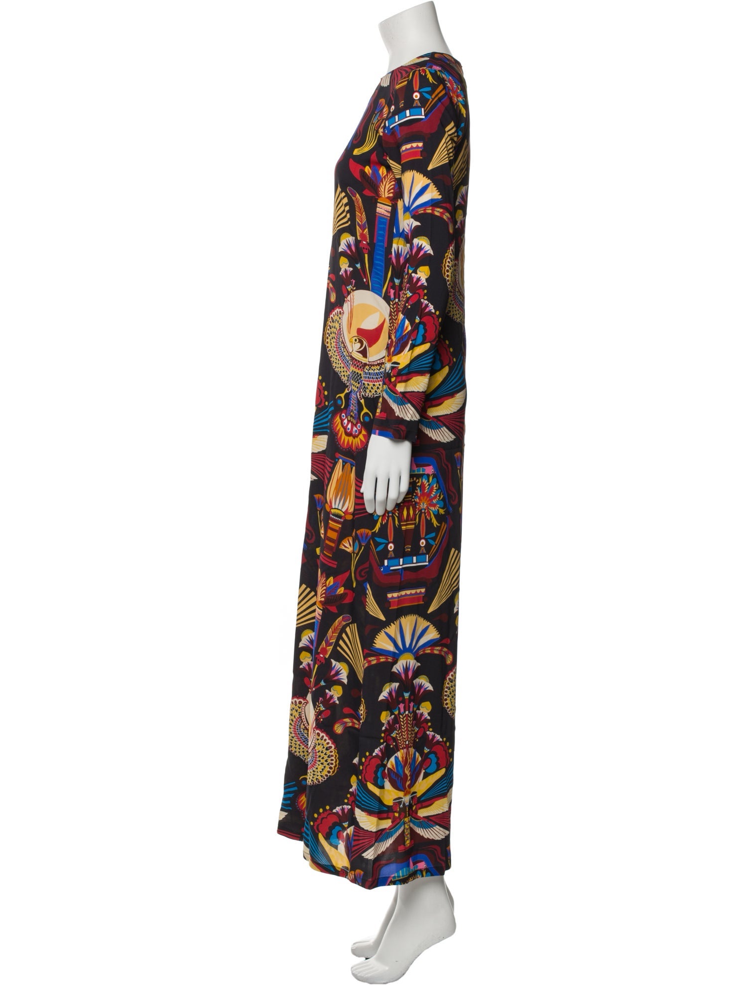 La DoubleJ Printed Long Dress