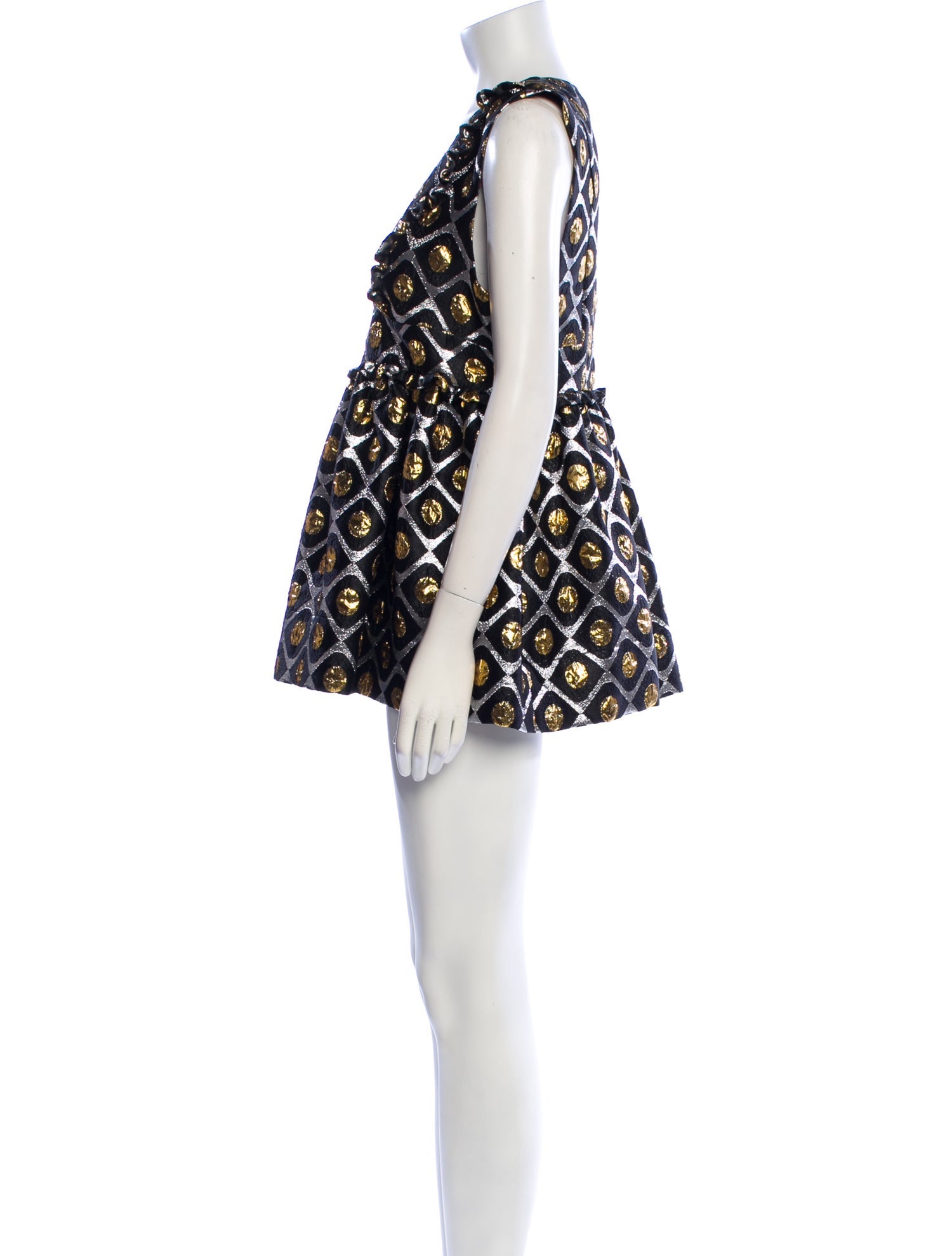 La DoubleJ Printed Mini Dress