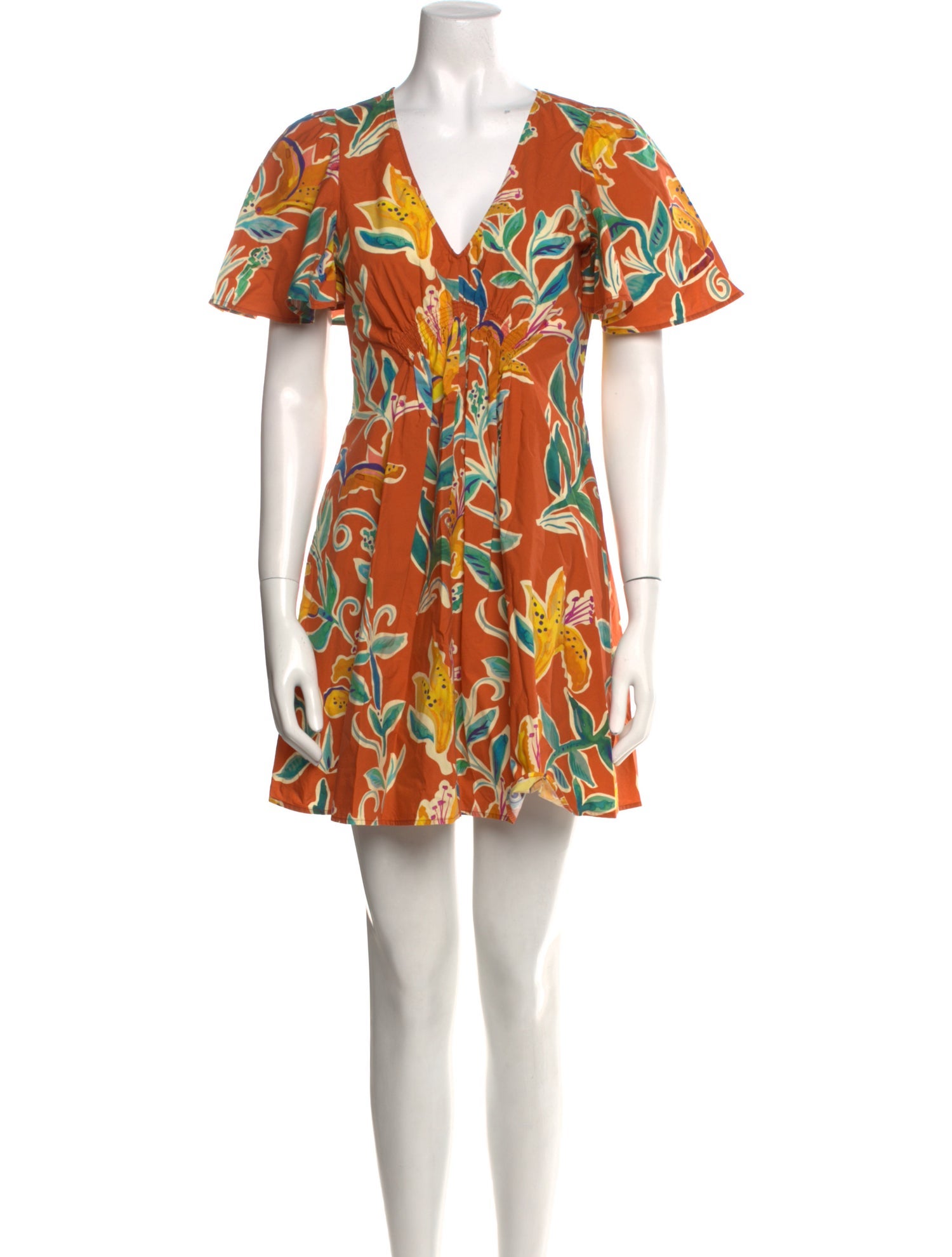 La DoubleJ Printed Mini Dress