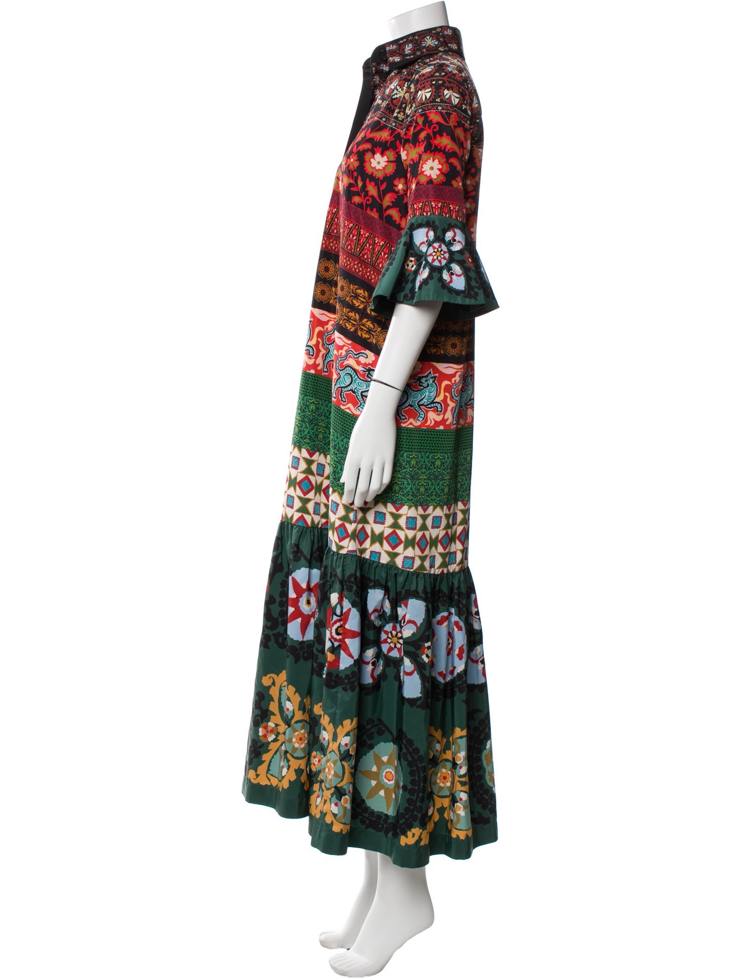 La DoubleJ Printed Long Dress