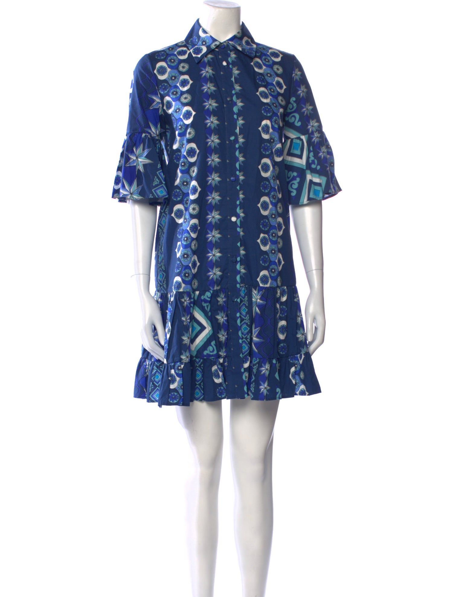 La DoubleJ Printed Mini Dress