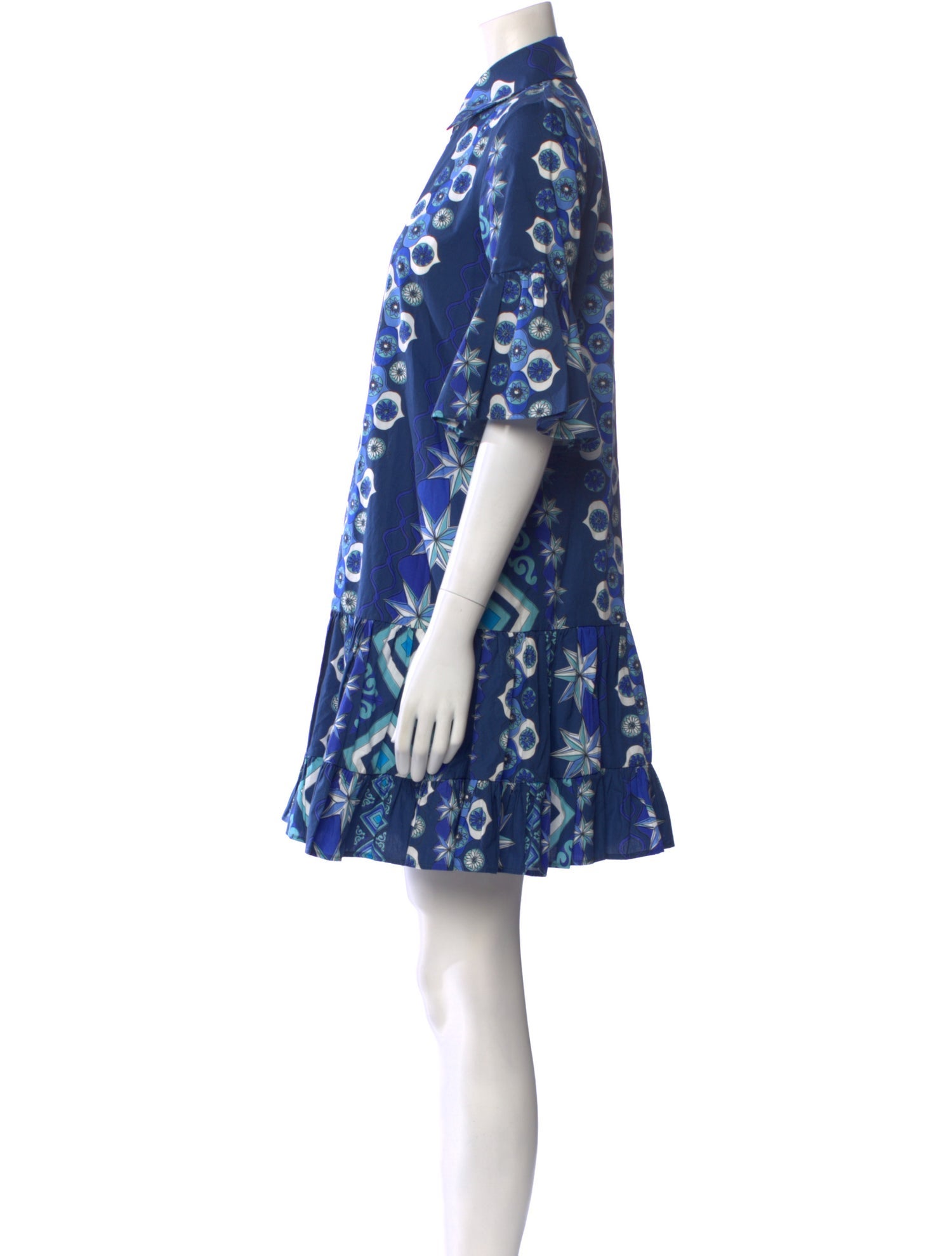 La DoubleJ Printed Mini Dress