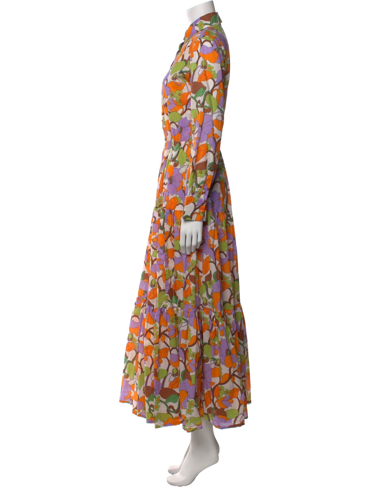 La DoubleJ Floral Print Long Dress