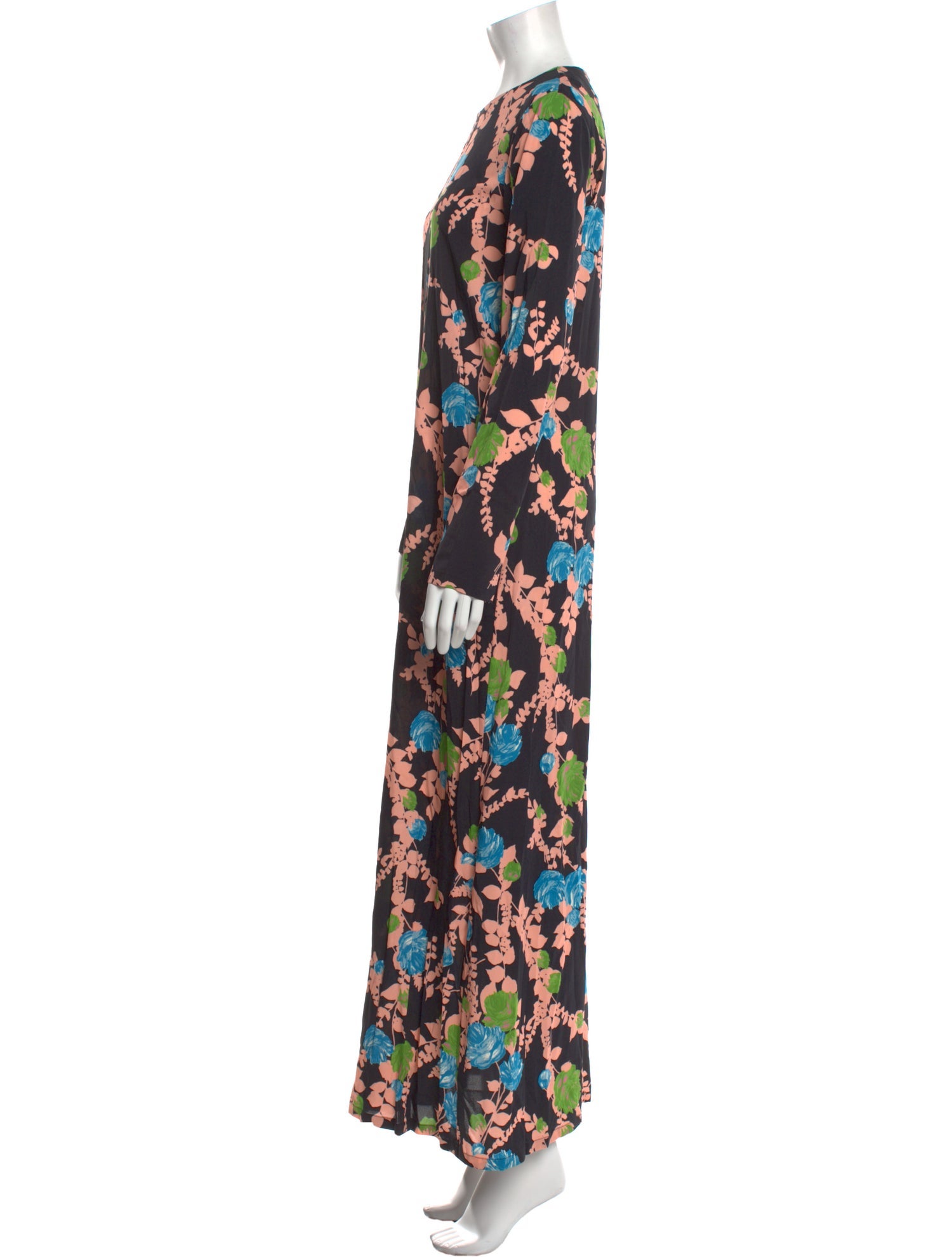 La DoubleJ Floral Print Long Dress