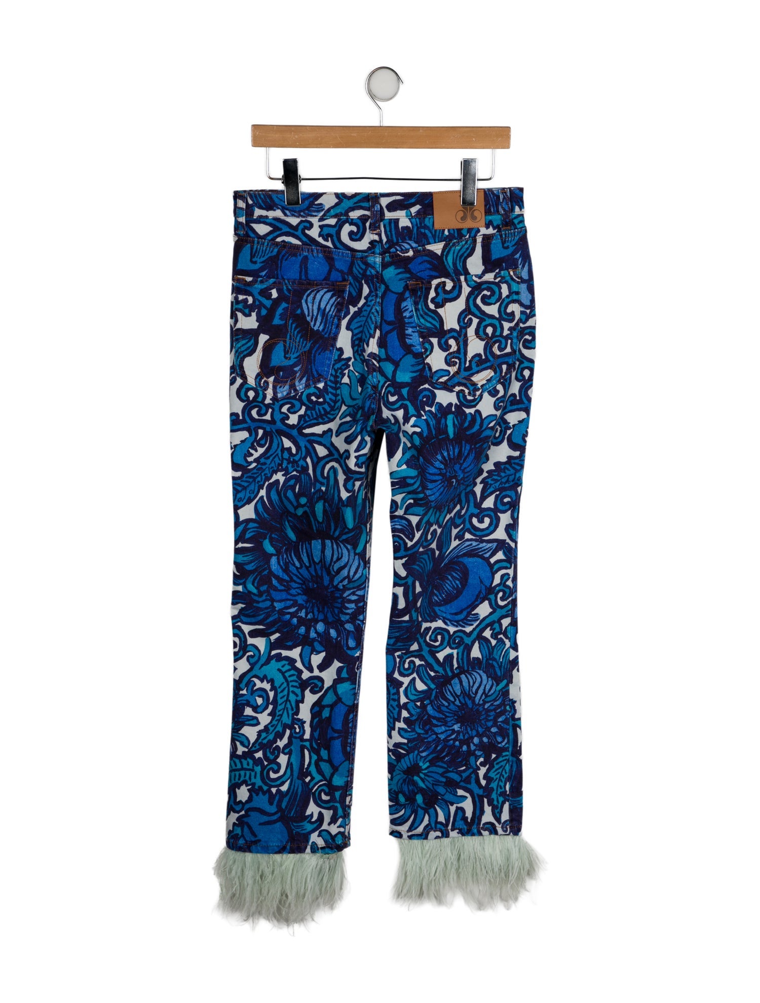 La DoubleJ High-Rise Straight Leg Jeans