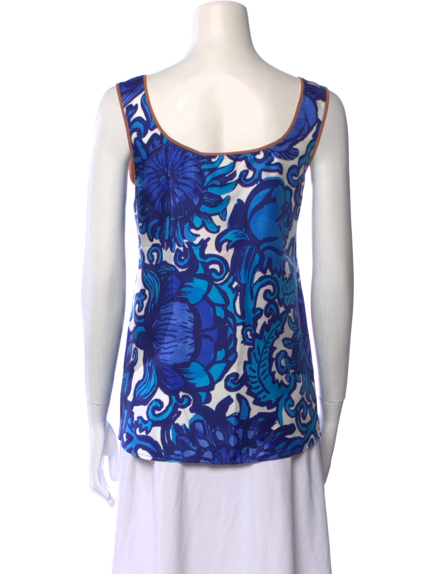 La DoubleJ Silk Printed Top