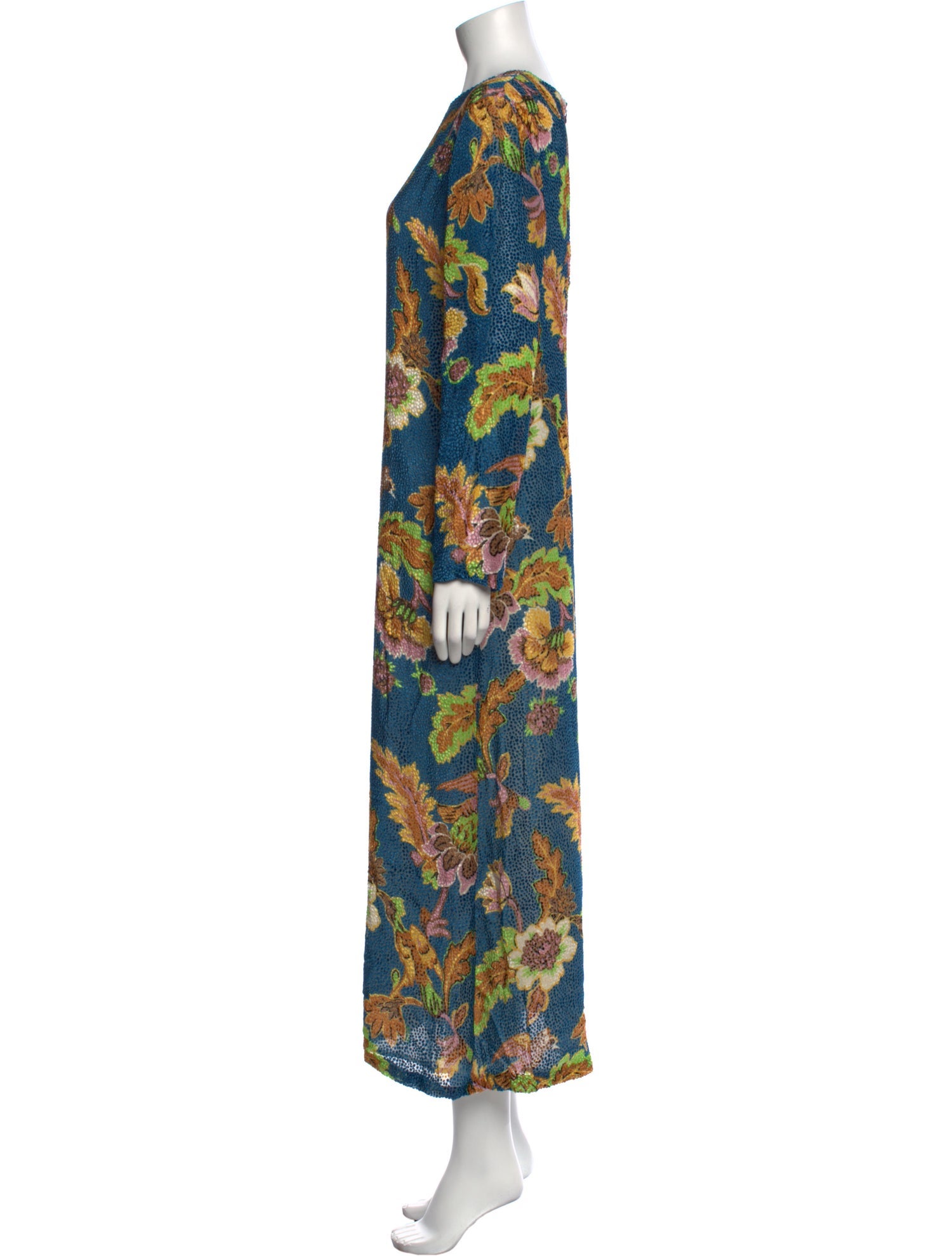 La DoubleJ Floral Print Long Dress
