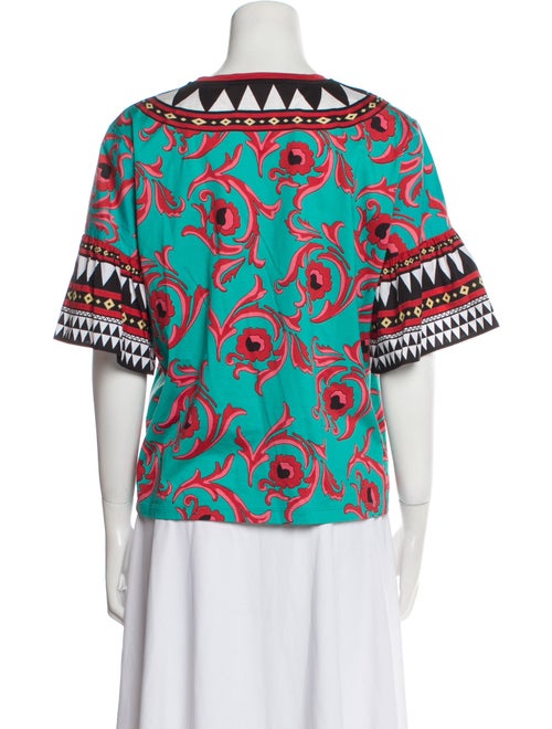 La DoubleJ Printed Bateau Neckline T-Shirt