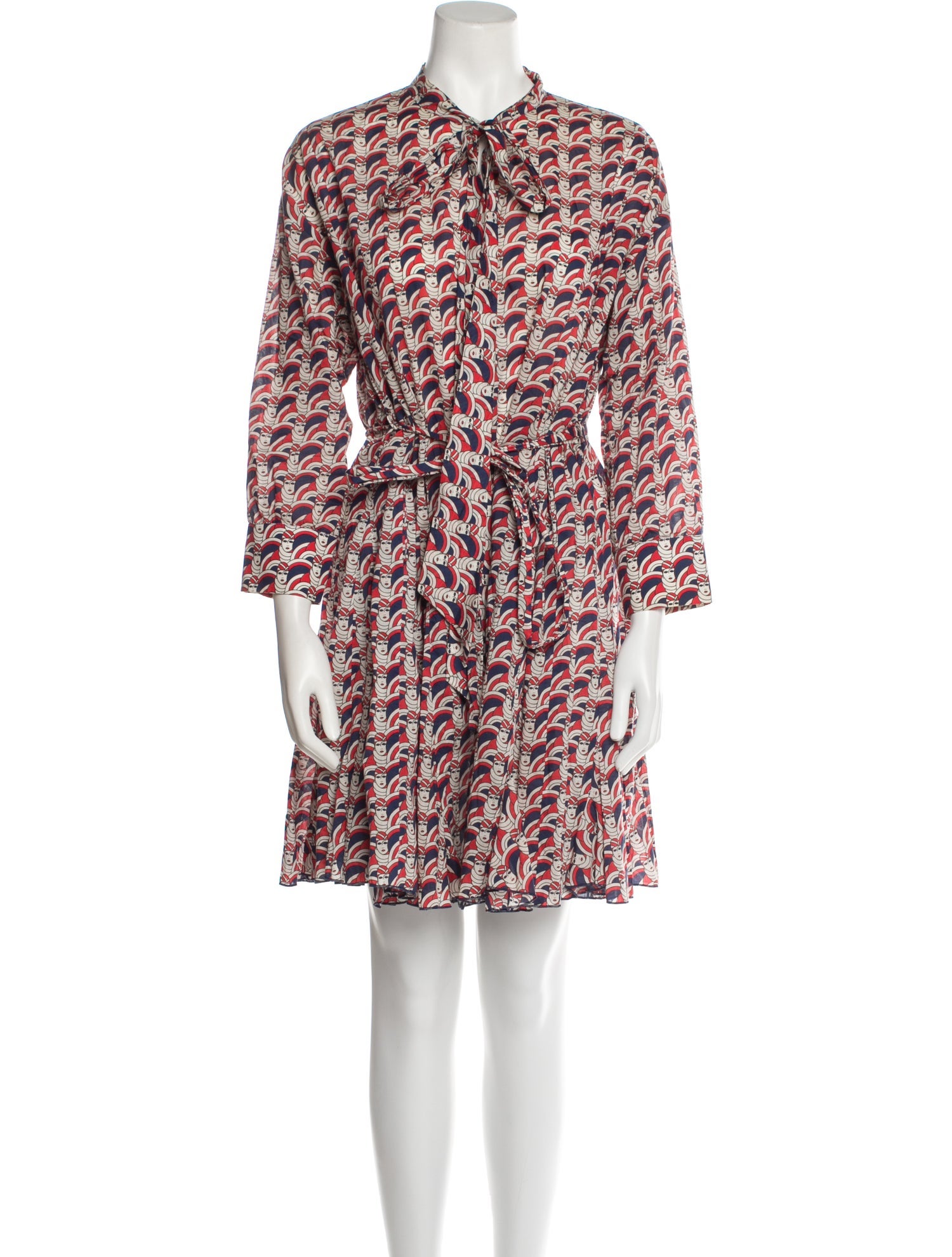 La DoubleJ Printed Mini Dress