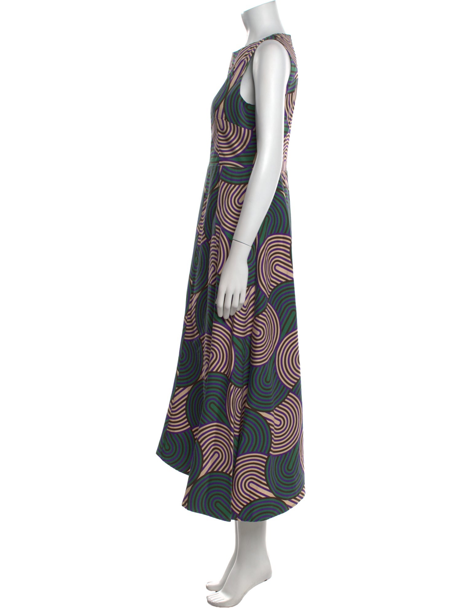 La DoubleJ Printed Long Dress