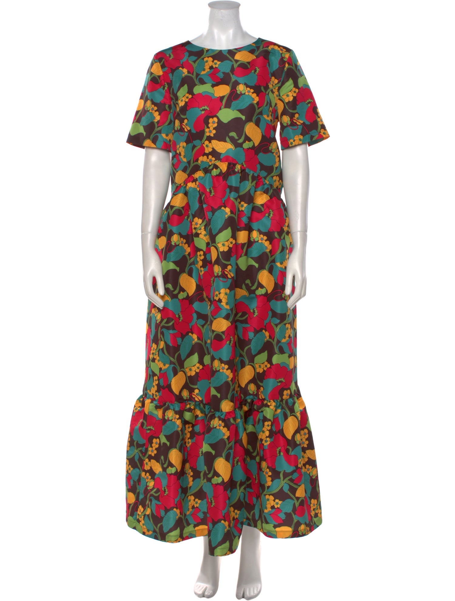 La DoubleJ Floral Print Long Dress