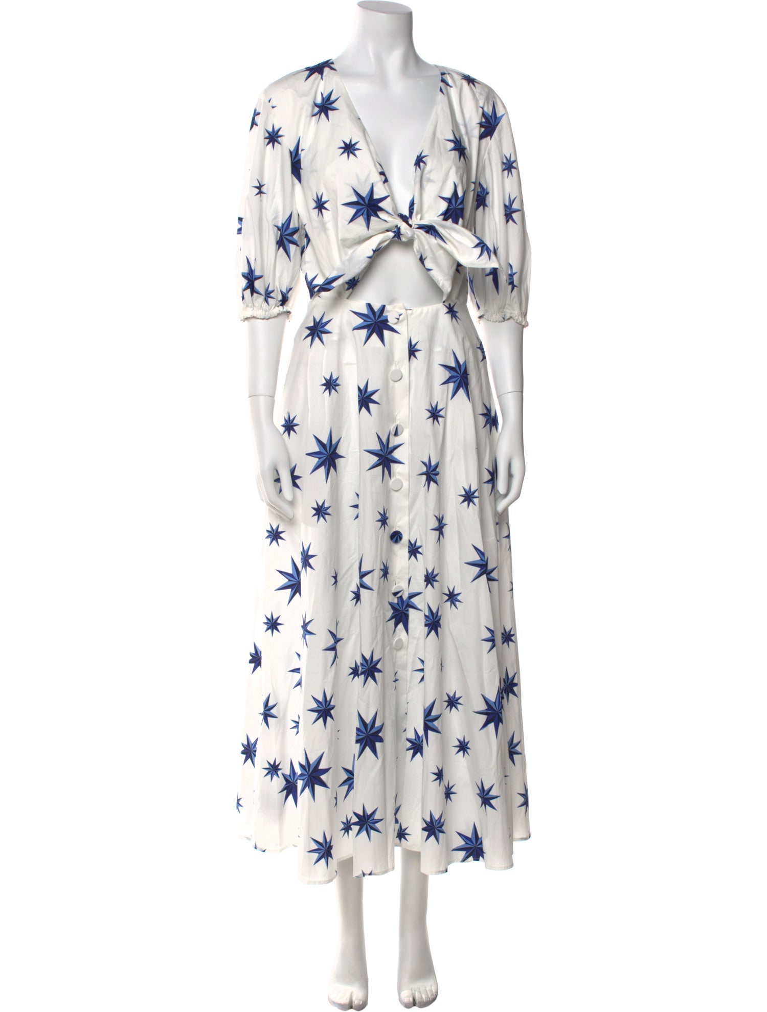 La DoubleJ Floral Print Long Dress