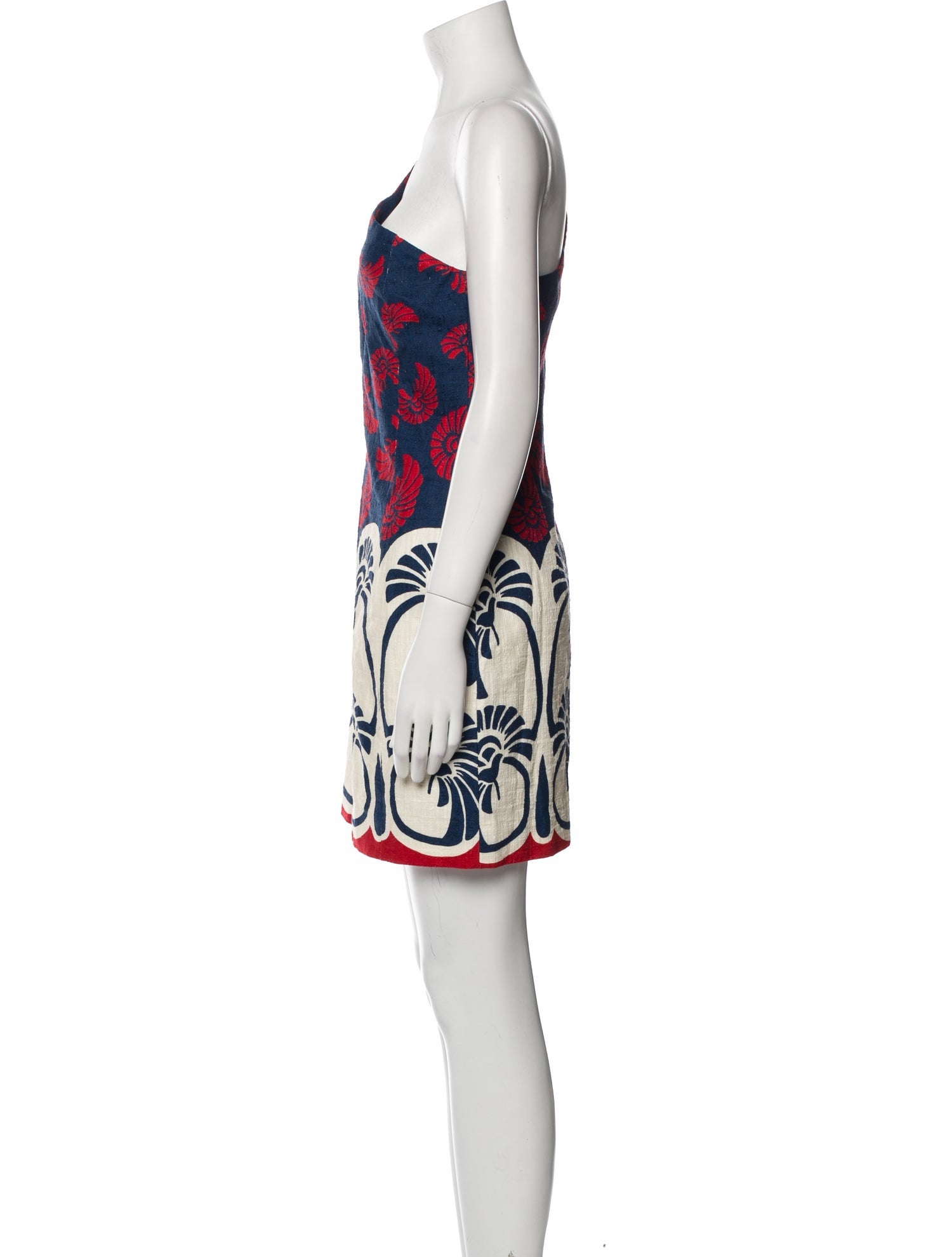 La DoubleJ Floral Print Mini Dress w/ Tags