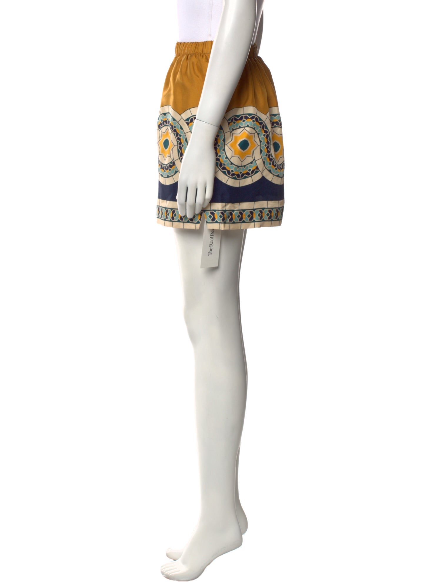 La DoubleJ Silk Mini Skirt