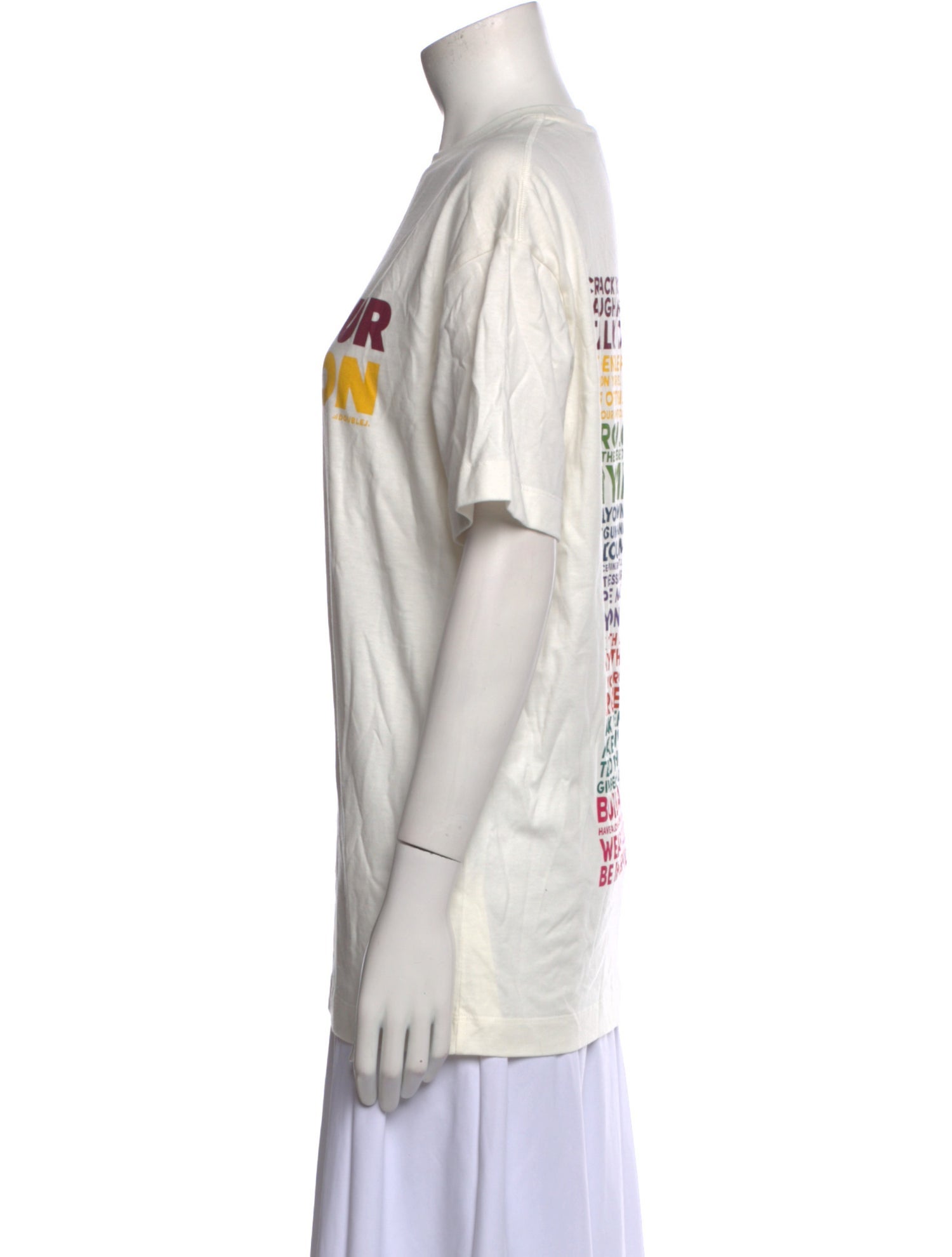 La DoubleJ Graphic Print Crew Neck T-Shirt