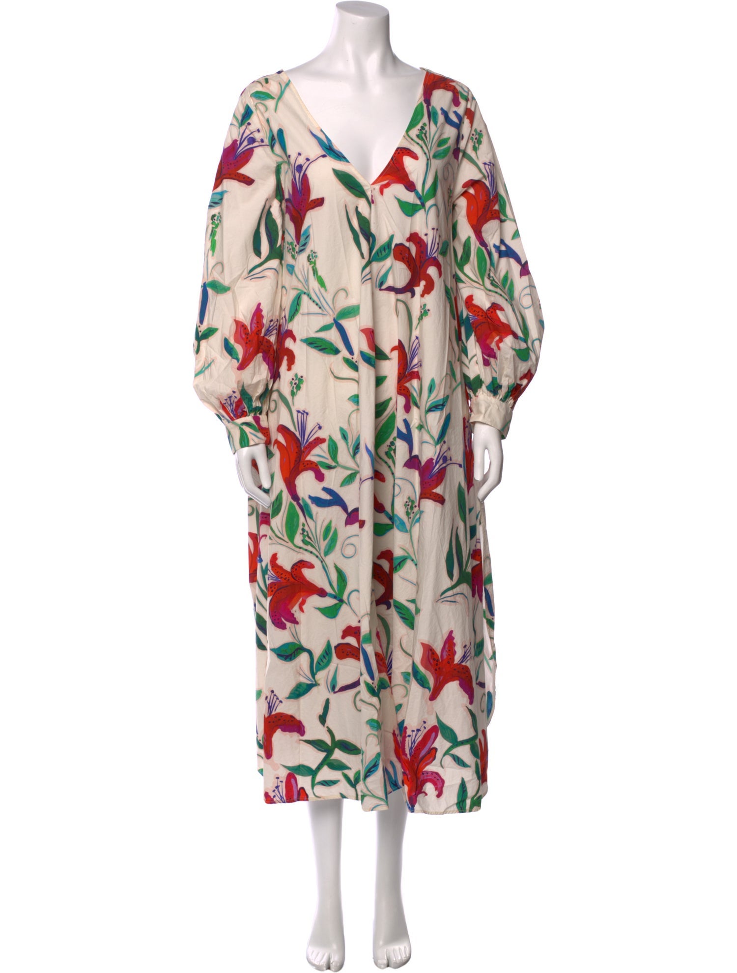 La DoubleJ Floral Print Long Dress