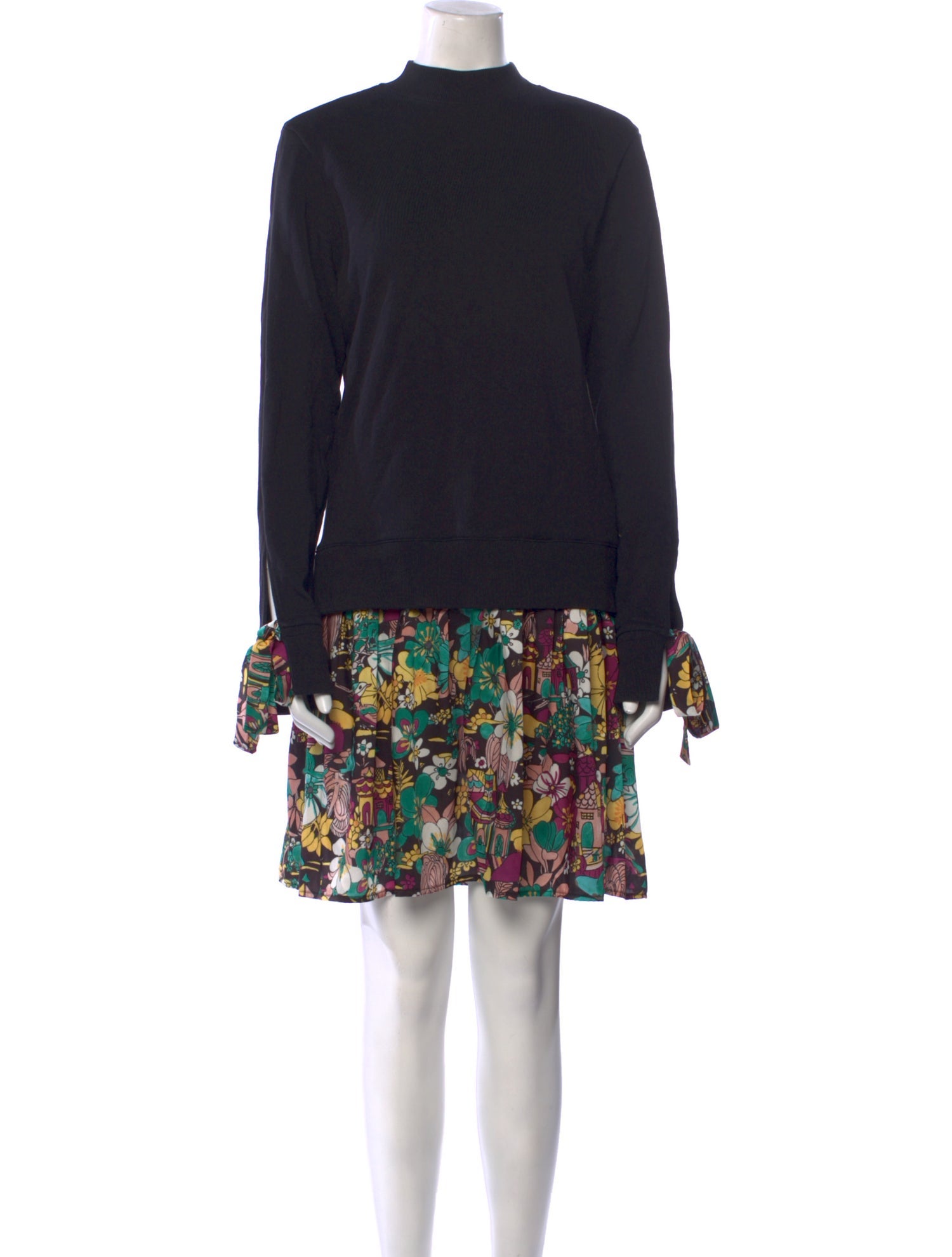 La DoubleJ Printed Mini Dress
