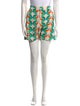 La DoubleJ Printed Mini Shorts