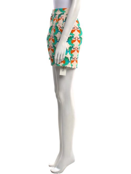 La DoubleJ Printed Mini Shorts