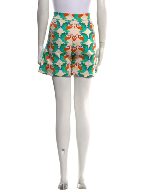 La DoubleJ Printed Mini Shorts