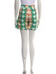 La DoubleJ Printed Mini Shorts