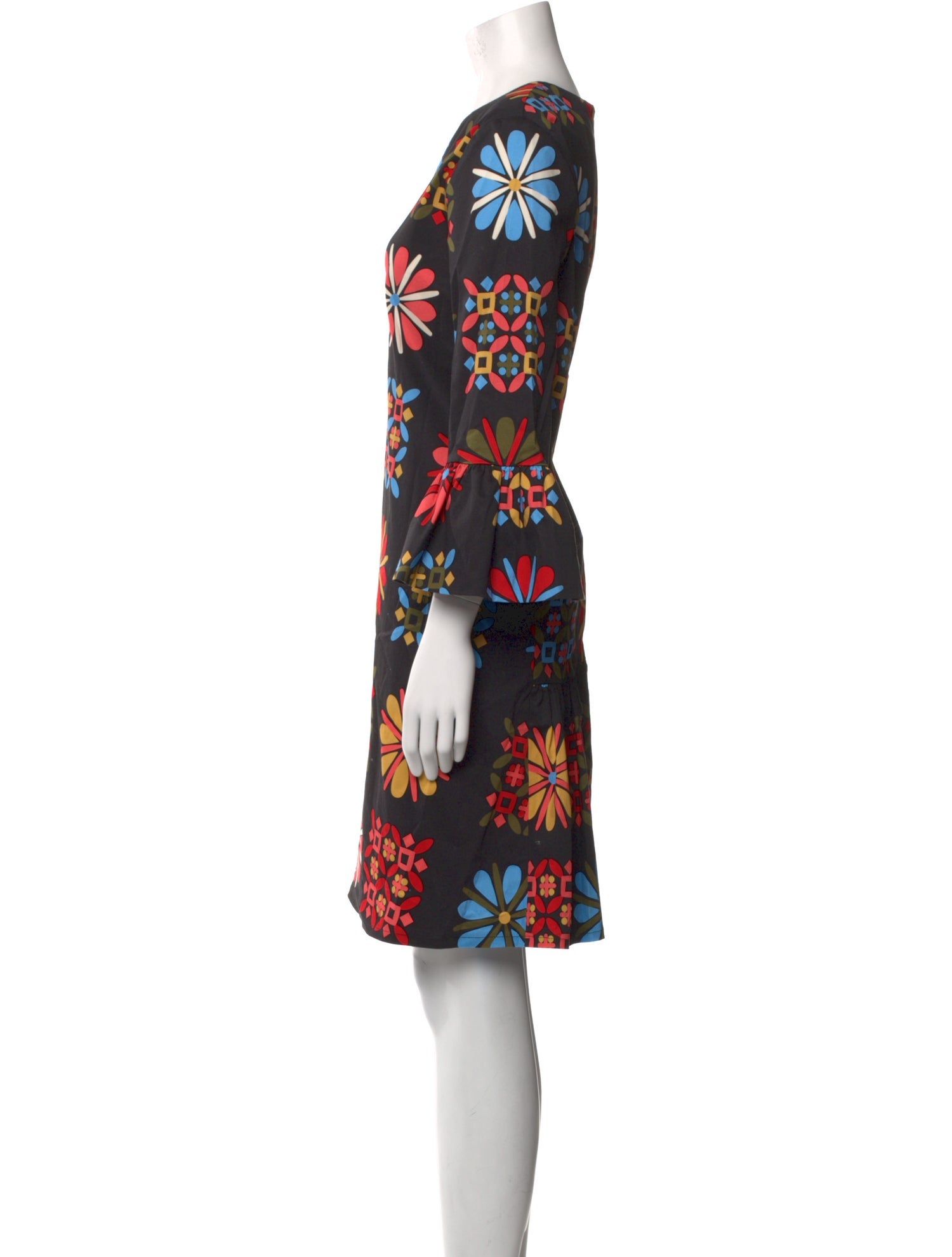 La DoubleJ Printed Midi Length Dress