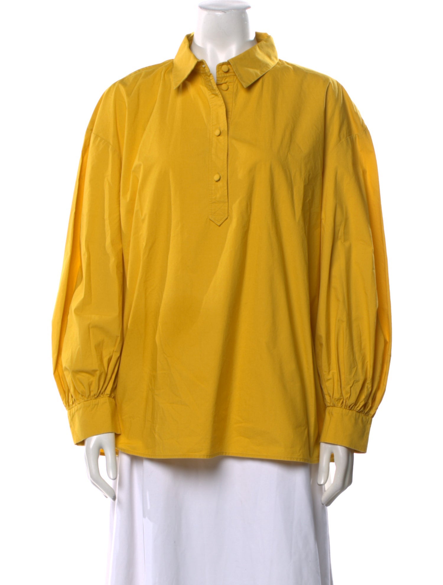 La DoubleJ Long Sleeve Button-Up Top