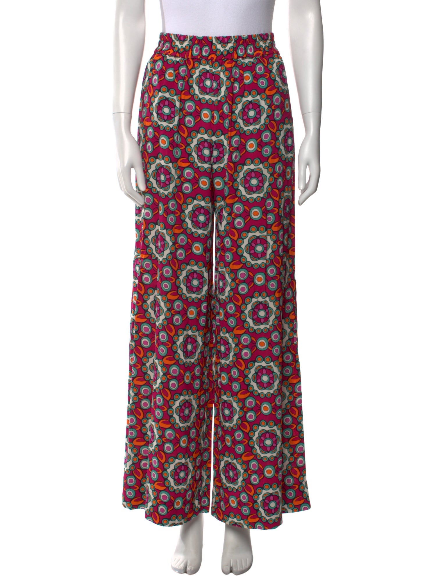 La DoubleJ Printed Wide Leg Pants