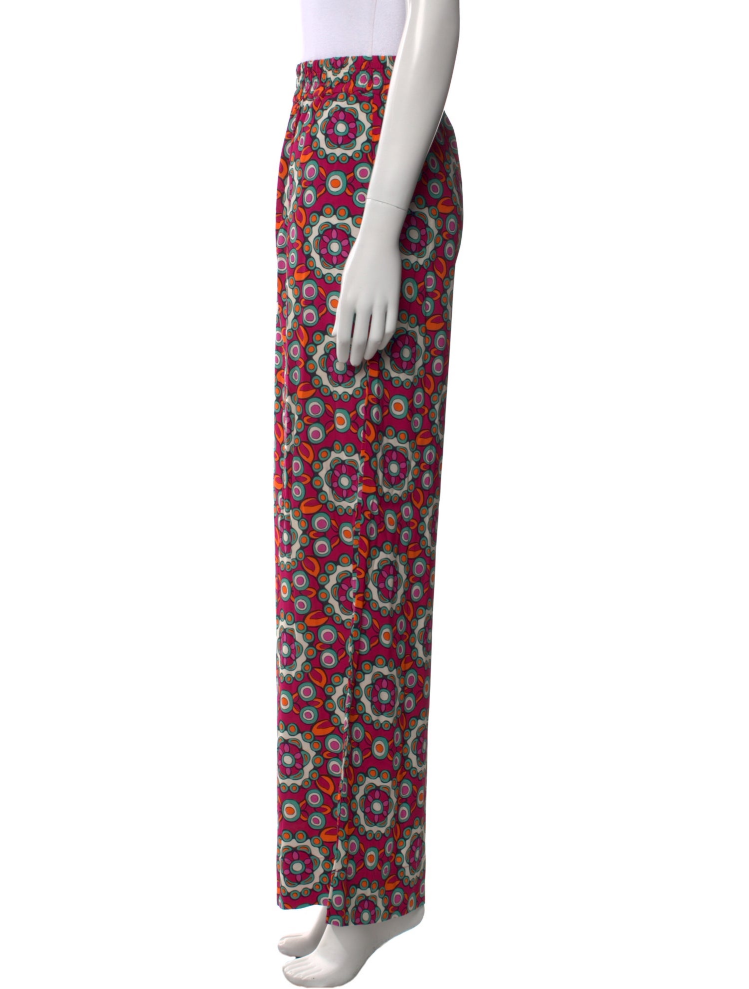 La DoubleJ Printed Wide Leg Pants