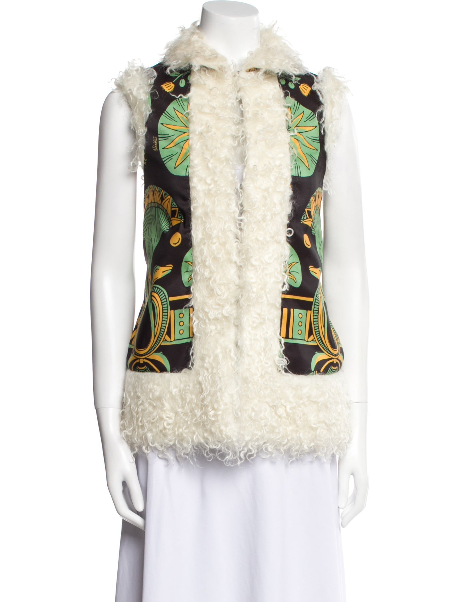 La DoubleJ Graphic Print Vest