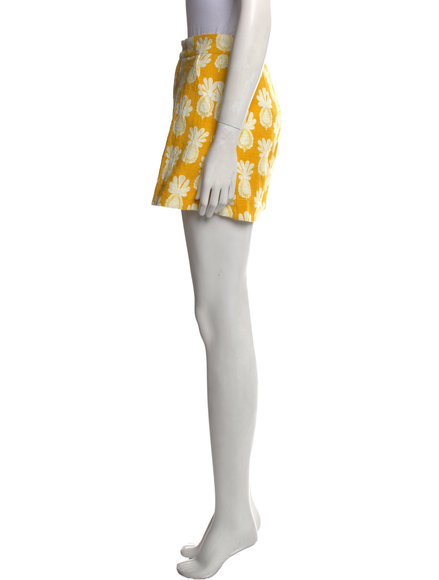 La DoubleJ Printed Mini Shorts