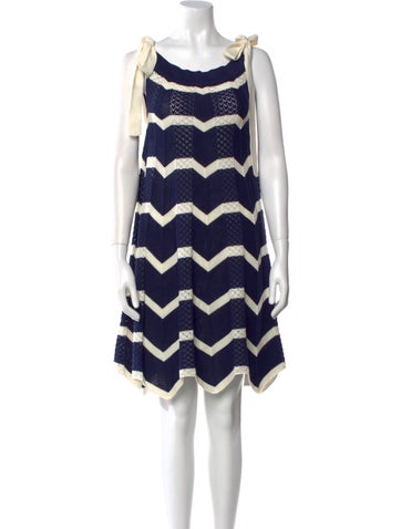La DoubleJ Dresses Striped Mini Dress XS