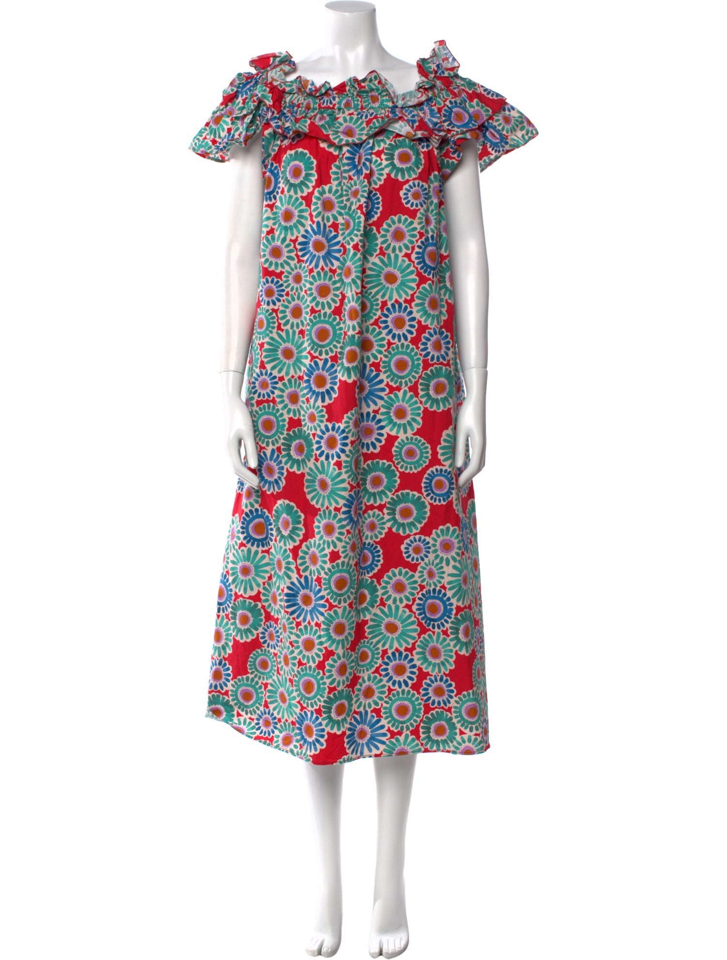La DoubleJ Floral Print Long Dress