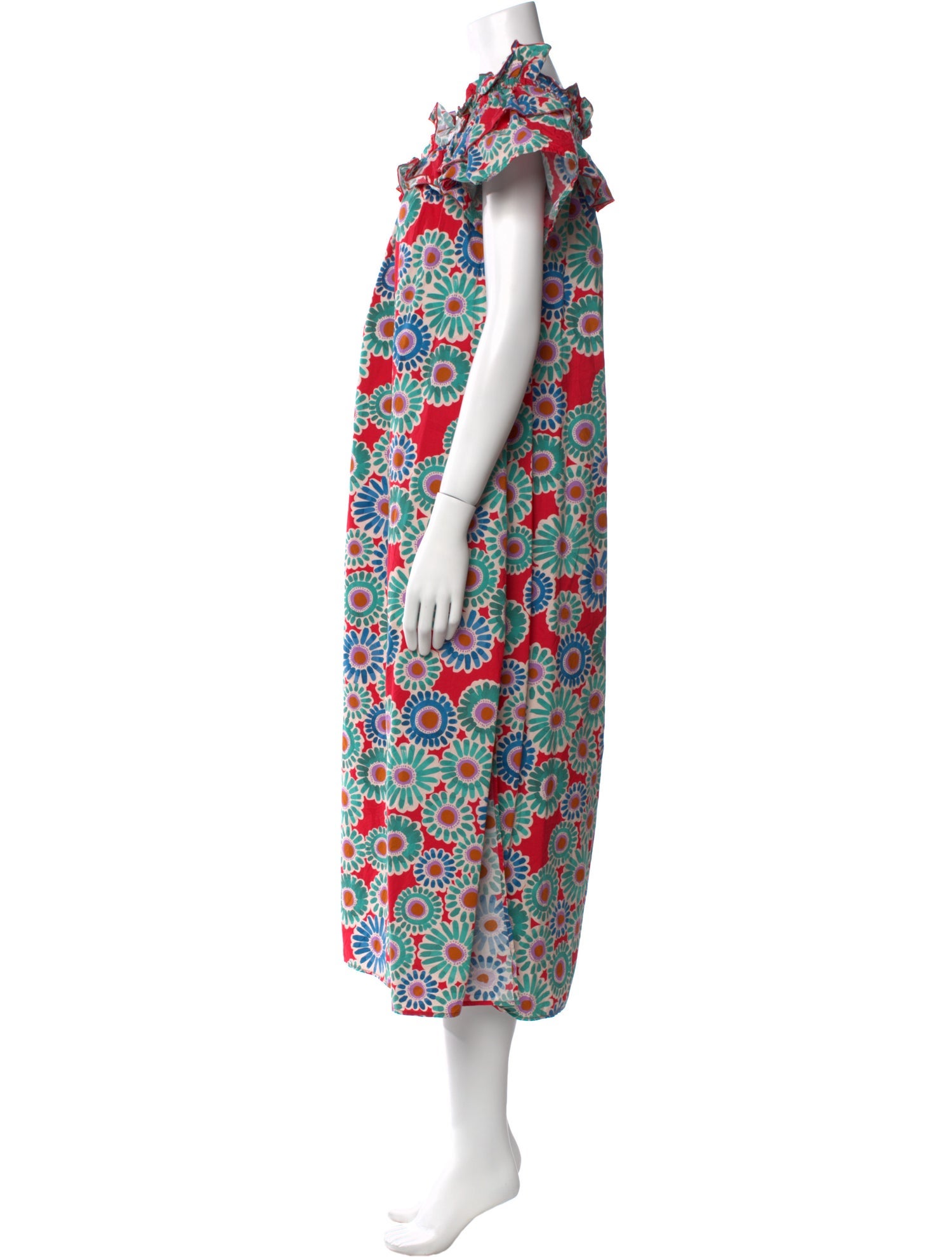 La DoubleJ Floral Print Long Dress